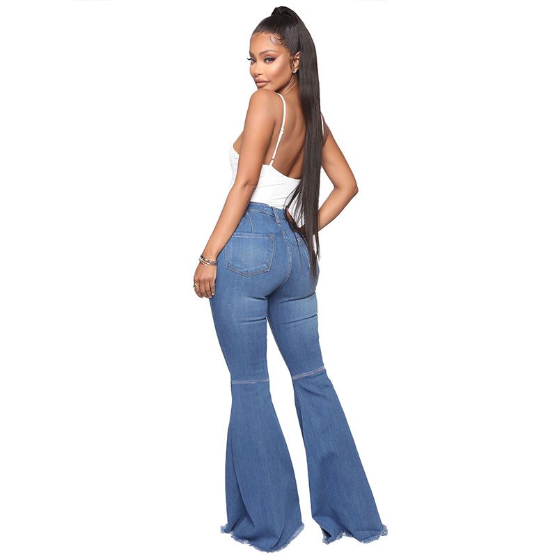 🥰 limited-time offer price 🥰Women’s High-waist Stretch Flared Denim Pants ✈️2pcs free shipping