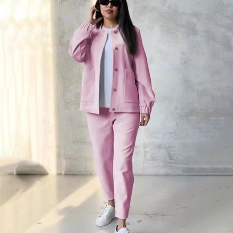 ✨Autumn Winter Series✨Casual Button Down Top & Pants Set