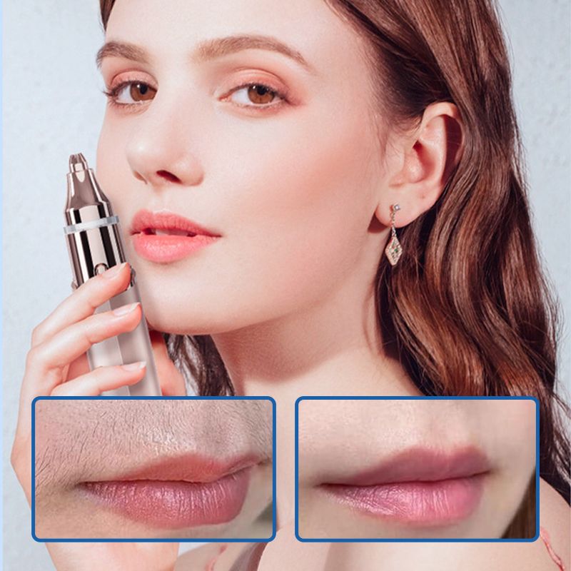 🔥 HOT SALES 💗2 In 1 Facial Hair Remover & Eyebrow Trimmer