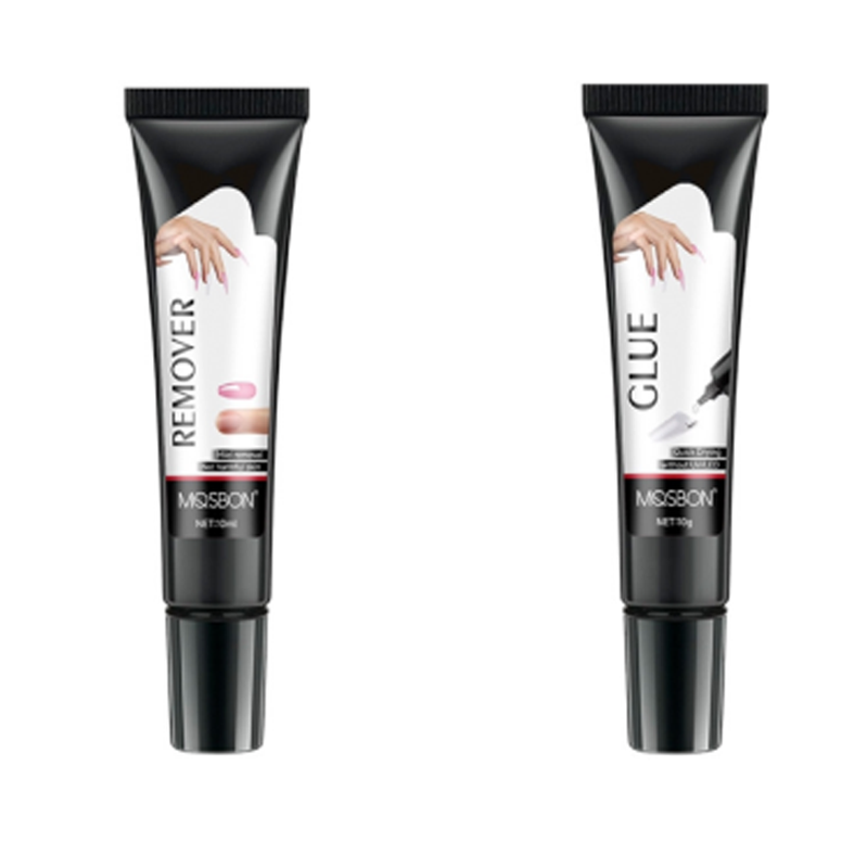 🔥2025 HOT SALE🔥 Extra Strong Fast-Drying Semi-Solid Nail Glue & Remover Set