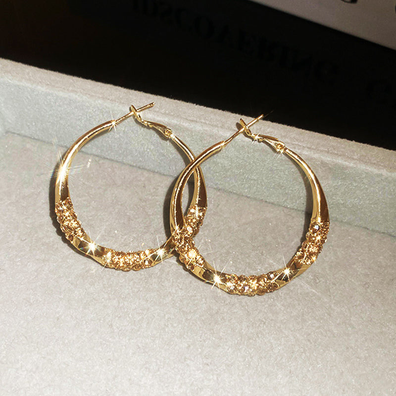 💖Pendientes Círculo con Circonita