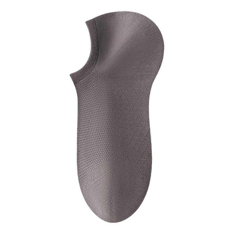 💗LAST DAY -50% OFF💗Men's Solid Color Mesh Breathable Socks