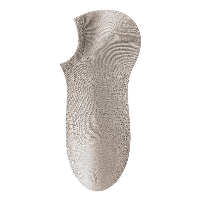 💗LAST DAY -50% OFF💗Men's Solid Color Mesh Breathable Socks