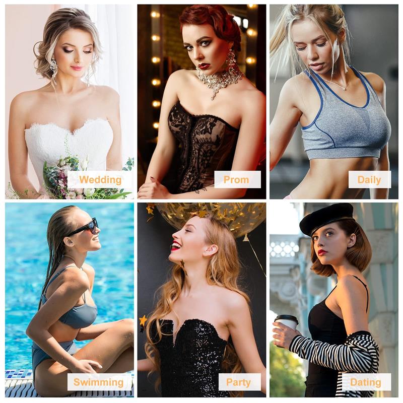 💗LAST DAY - BUY 1 GET 1 FREE💗Adhesive invisible gathering bras(Choice of 87% of customers)