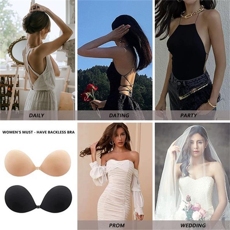 💗LAST DAY - BUY 1 GET 1 FREE💗Adhesive invisible gathering bras(Choice of 87% of customers)