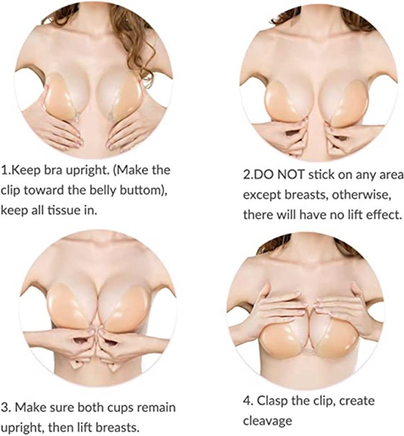 💗LAST DAY - BUY 1 GET 1 FREE💗Adhesive invisible gathering bras(Choice of 87% of customers)