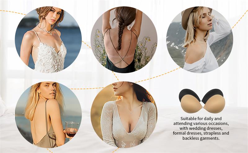 💗LAST DAY - BUY 1 GET 1 FREE💗Adhesive invisible gathering bras(Choice of 87% of customers)