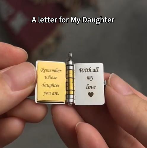 💗LAST DAY PROMOTION - 50%OFF💗My Little Star Book Necklace for Daughter, Birthday Day Gift Graduation Jewelry of Love