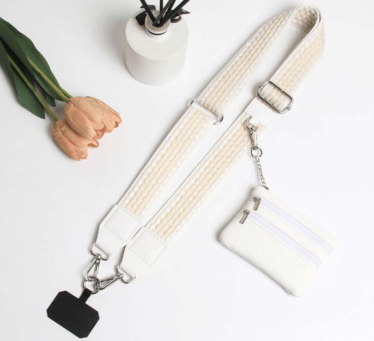 ❣️HOT SALE-59% OFF📱Crossbody Phone Strap with Zippered Pouch