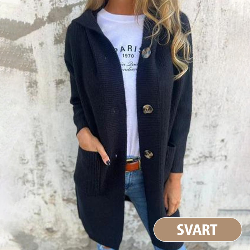 🍂Autumn Special Offer 57% OFF💓Women's Button-Down Hooded Cardigan
