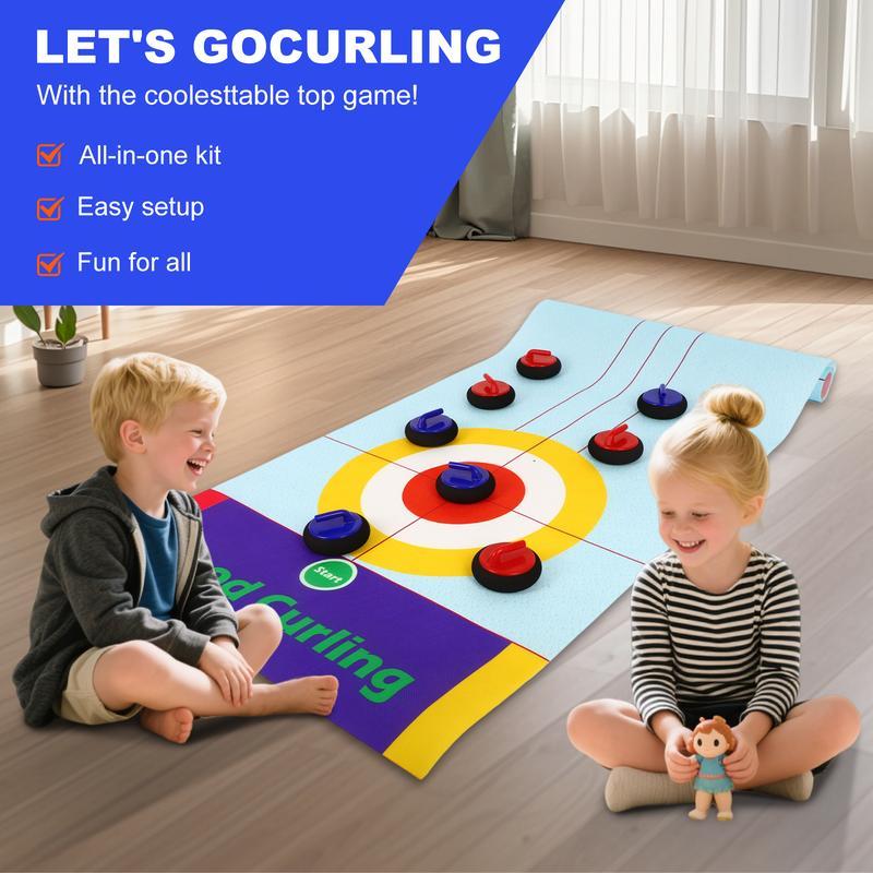 💗2025 New Tabletop Family Curling Game☄️☄️ Fun, Engaging, and Perfect for All Ages!📢📢Flash Sale: Ending in 3 Hours!⏰⏰
