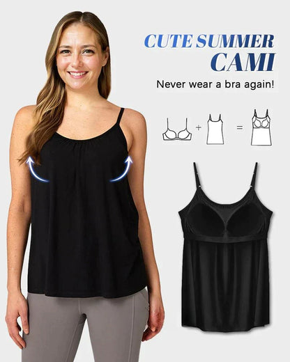 Women's Fly Free Cooling Tank Top with Built-in Bra