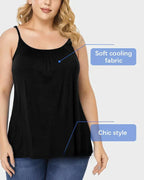 Women's Fly Free Cooling Tank Top with Built-in Bra
