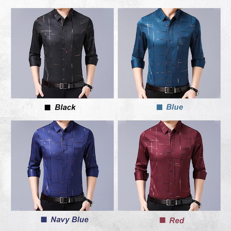 🌲New Year Sale 50% OFF🌲Men's Thin Iron-free Shirt