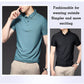 4pcs free shipping👕Ice Silk Short-sleeved Men's Shirt