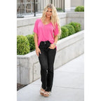 👖Hot Sale 56% Off🔥Vintage Double Button Frayed Hem Bootcut Jeans