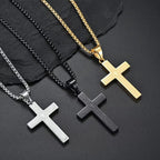 💜BUY 1 GET 1 FREE💜✝️Lord's Prayer Scibble Cross Necklace