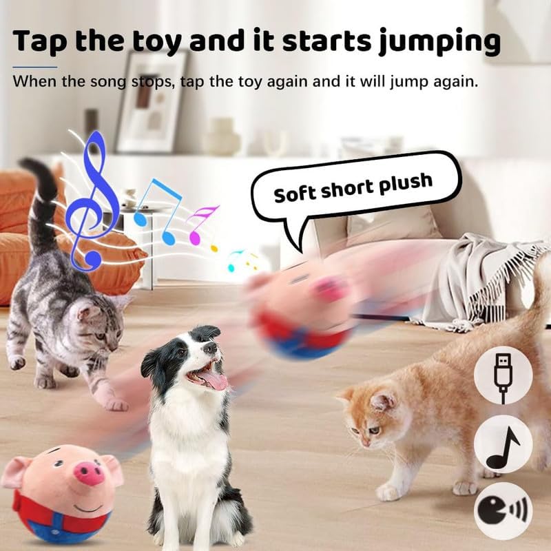😍Active Moving Pet Plush Toy