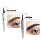 🔥Buy 1 Get 1 Free🔥3D Waterproof Microblading Eyebrow Pen 4 Fork Tip Tattoo Pencil