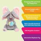 🎁 Hot Sale 49% OFF 🔥Cute Hide And Seek Elephant Plush Doll