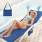 🫧Summer Hot Sale 50% OFF🏖️Sun Lounger Towel in Bag with Pockets Storage