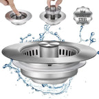 💜 LAST DAY PROMOTION - 50%OFF💜3 in 1 Kitchen Sink Drain Strainer Kitchen Gadgets