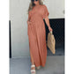 🔥50% OFF💗2024 New Slit v-neck effortless maxi long dress-3pcs free shipping