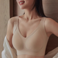 Subtle Striped Seamless Bra With W-Support