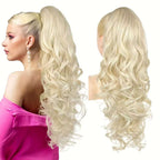 💜Limited time promotion 50%OFF💜Clip-on Wavy Ponytail Extension