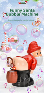 🎅Early Christmas - 50% OFF🎄Funny Santa Bubble Blowing Machine