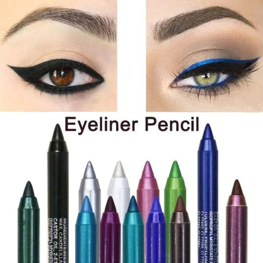 🔥BUY 5 GET 25% OFF 🔥Long Lasting Eyeliner Pencil Fashion Eye Makeup Cosmetics