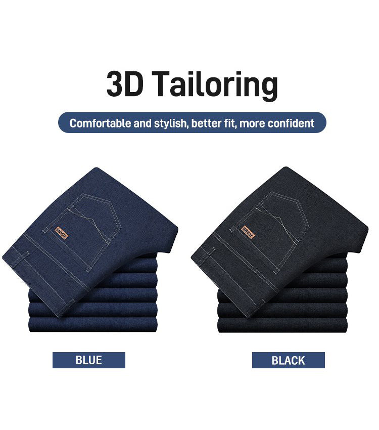 🎁Hot Sale50% OFF⏳Mulberry Silk High Elastic Jeans👖