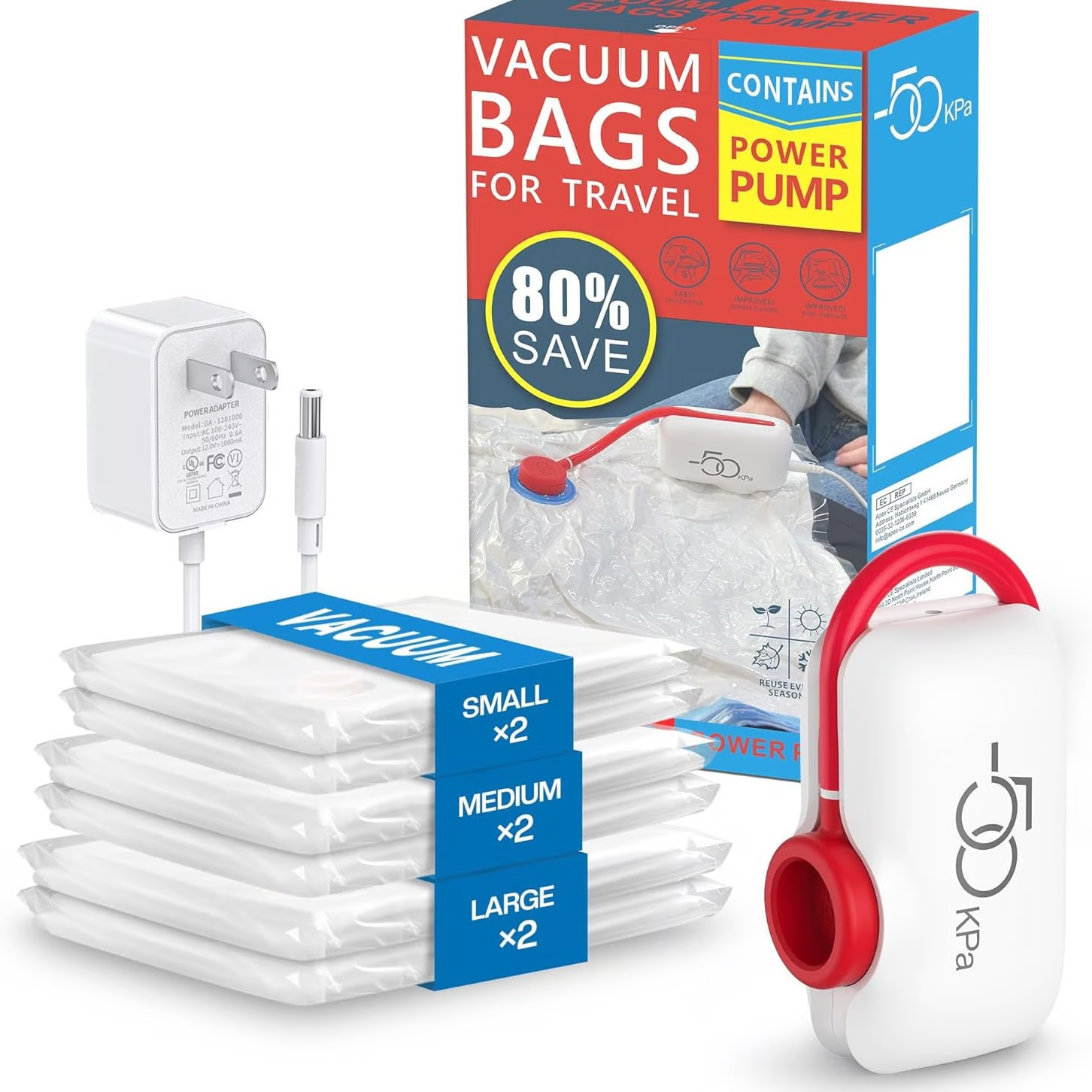 ⏰2025 News 80% discount Limited time🔥USB Electric Vacuum Compression Bag - Save space and travel light!