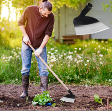 Surprise Offer🍃Heavy-Duty Steel Farm Gardening Weeding Hoe  Head