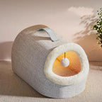 💥Hot sale 🐶🐱Pet Cozy Warm Cave Bed