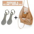 🔑2 Pieces Stainless Steel Shopping Trolley Token Keyrings