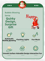 🎅Early Christmas - 50% OFF🎄Funny Santa Bubble Blowing Machine