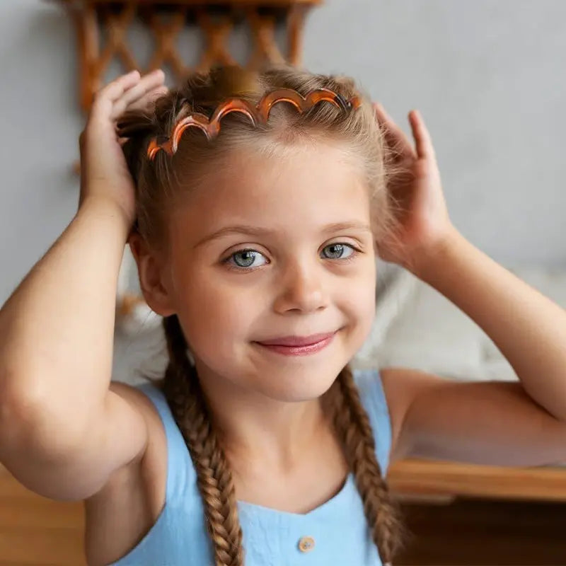 💗LAST DAY - BUY 1 GET 1 FREE💗U-Shape Fashion Tooth Hair Comb Headband