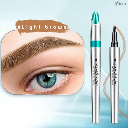 🔥Buy 1 Get 1 Free🔥3D Waterproof Microblading Eyebrow Pen 4 Fork Tip Tattoo Pencil