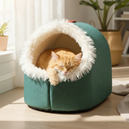 💥Hot sale 🐶🐱Pet Cozy Warm Cave Bed