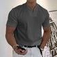 Men Gentlemans business Short Sleeve Fitness T Shirt