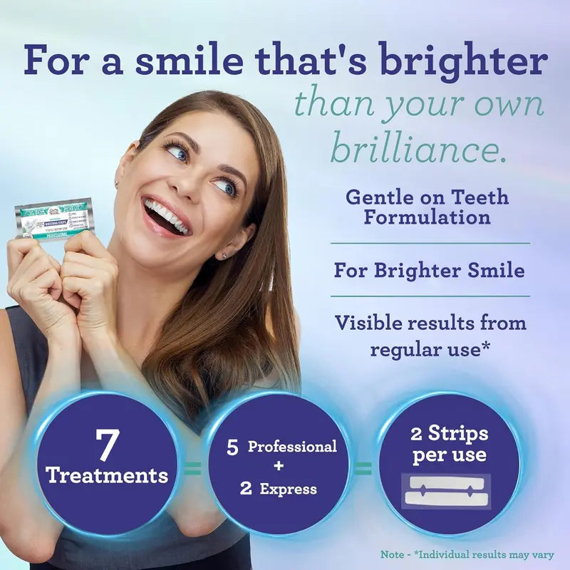 💗LAST DAY PROMOTION - 50%OFF Whitening Strips (7-day treatment)