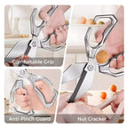 🔥Limited sale 75% off🔥Multifunctional Heavy-Duty Kitchen Shears