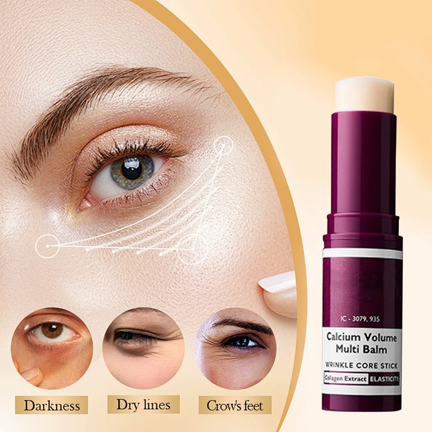 🏆#1 Bestselling-Up to 70% Off🎁Reveal Brighter, Firmer Eyes - ✨ Cemenrete Calcium Multi Balm - For Youthful, Lifted Under-Eyes! 🌟