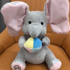 🎁 Hot Sale 49% OFF 🔥Cute Hide And Seek Elephant Plush Doll