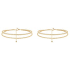 💜LAST DAY - BUY 1 GET 1 FREE💜Dainty Layered waterproof anklet