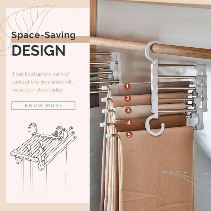 💗LAST DAY - BUY 1 GET 1 FREE💗LAST DAY 49% OFF - Multi-functional Pants Rack