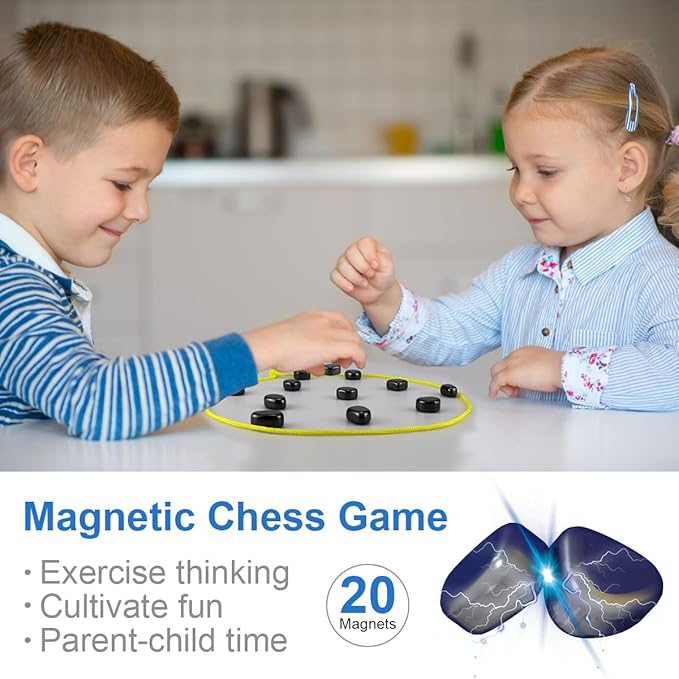 💗Gift Idea Hot Sale 60% OFF🎅🎄Magnetic™ Chess Game✨Make Your Game Night Magnetic🪄