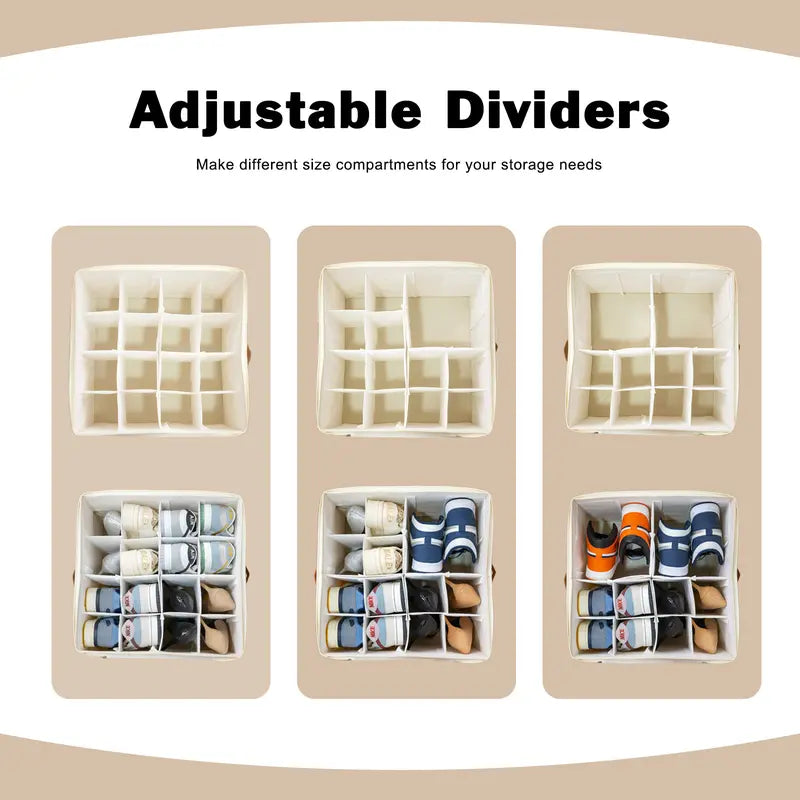 💗LAST DAY - BUY 1 GET 1 FREE💗Fabric shoe organizer, storage box