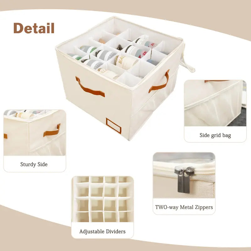 💗LAST DAY - BUY 1 GET 1 FREE💗Fabric shoe organizer, storage box